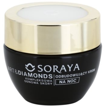 Soraya Art & Diamonds crema de noapte cu efect de intinerire pentru regenerarea celulelor pielii